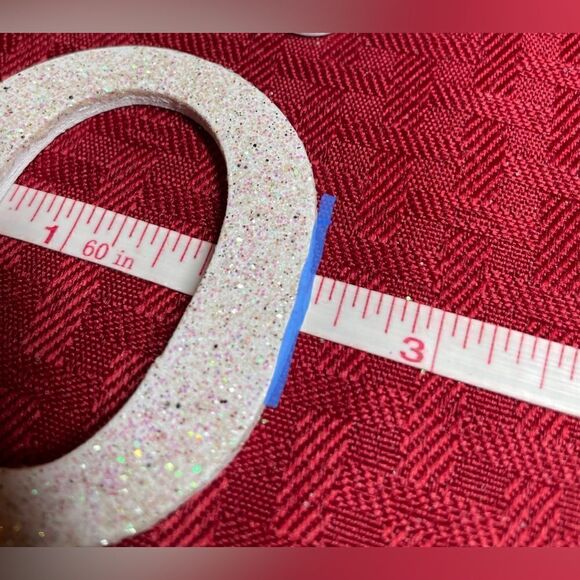 8 NEW! “XOXO” Sparkles Kisses & Hugs Glitter Letters Bonus Set of 8 XOXO Whit… - Picture 9 of 12